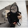 Bolso Pequeño Retro de Alta Gama Transfronterizo para Mujer 2025 Nuevo Bolso Cruzado Versátil de Primavera y Verano Bolso Balde Portátil de Moda