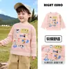 Camiseta de Manga Larga para Niño Estilo Europeo Otoño 2026 Nueva Prenda Superior Ropa para Niños Niños Bebé Niño Pequeño Estilo Primavera Otoño Ropa Moderna