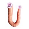 Productos sexuales para adultos Dragón de dos cabezas Lala Simulación gay de dos cabezas Dis Aparato de masturbación vaginal anal femenina