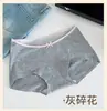 Pantaletas de cuadros florales estilo japonés para mujer con lazo y ribete de encaje, pantaletas de algodón de tiro medio, bragas para mujer al por mayor