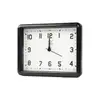 Decoración simple de despertador para habitación infantil y dormitorio, reloj de cuarzo rectangular, elegante reloj GH220, reloj de pared de plástico con alarma