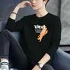 Fabricante Original Moletom Masculino de Alta Qualidade Novo Moletom Gola Redonda Primavera e Outono Masculino Manga Longa Casual Versátil Camada Base