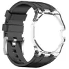 Viento claro adecuado para el modelo de reloj de bolsillo AP co-branded Swatch Royal Pop, caja transparente + correa de silicona