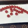 Ágata Roja Hexagonal Cuentas Sueltas Accesorios para Pulseras Joyería DIY E216