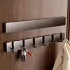 Gancho Invisible sin Taladro para Pared de Baño, Colgador de Ropa de Pared para Entrada, Gancho de Ropa Plegable para Pasillo y Dormitorio