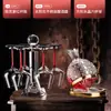 Elegante juego de copas de vino de cristal, decantador de vidrio estilo europeo, copa grande para uvas borgoña