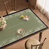 Mantel individual para comedor americano, impermeable y a prueba de aceite, no lavable, lujo accesible, mantel de alta gama, resistente a altas temperaturas, tapete protector de escritorio, tapete para mesa de café