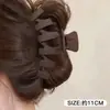 Pinza para el pelo simple modelo 2026 para cabello grueso, pinza de tiburón versátil de alta gama para mujer, pinza de garra elegante estilo coreano