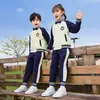 Uniformes de Jardín de Infancia, Conjuntos de Tres Piezas para Primavera y Otoño, Uniformes de Escuela Primaria, Uniformes Escolares de Verano para Niños, Nueva Ropa Deportiva de Béisbol