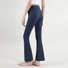 Pantalones Deportivos Acampanados Elegantes Adelgazantes de Cintura Alta Nuevos Levanta Caderas Vientre Pilates Pantalones Ajustados Moda Micro Pantalones de Yoga