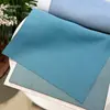 Nueva tela de cortina de lino y terciopelo de doble cara con oscurecimiento total mejorada para decoración del hogar, oficina, hotel y licitaciones de proyectos