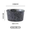 Bol Pequeño Famoso en Internet Estilo Japonés Helado Raspado Yogur Pudín Tazón Taza Continua de Helado Bol de Postre de Polvo de Hielo Cerámica