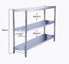 Acero Inoxidable Cocina Ancho de Hueco 15/20/25 Estante de Almacenamiento Baño Acero Inoxidable Estante Pequeño Soporte Mesa Personalizada