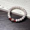 Pulseira de Joias com Contas Culturais Bodhi Estrela Branca Lua Bodhi Jade Branco Bodhi Ágata Lótus Água-marinha