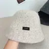 Nuevo Sombrero de Cubo Cálido de Felpa 2026 para Mujer, Otoño e Invierno Casual Estilo Coreano Versátil Pequeño para Adelgazar la Cara Sombrero de Pescador