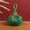 Pingente Porta-Cabelo Fetal Estilo Antigo Portátil, Acessórios Hanfu, Bolsinha de Brocado Bordada, Sachê Retrô, Bolsa Sachê Vazia Atacado
