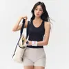 Nuevo chaleco deportivo todo en uno transfronterizo, secado rápido, a prueba de impactos, adecuado para correr y entrenar, se puede usar como prenda exterior, con un hermoso diseño en la espalda, chaleco de yoga
