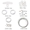Chaveiro Corrente de Mola para Celular Fivela de Mola Argola Redonda Aberta Kit de Materiais para Pulseira DIY Feita à Mão Bolsa Atacado
