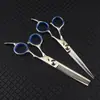 Tijeras para el cabello Nipsen de 6.0 pulgadas Tijeras de gama media Tijeras de corte plano Tijeras dentales de corte plano Corte recto Corte fino Corte de división para el hogar