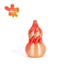 Brinquedo Espiral Anti-Estresse Impresso em 3D Transfronteiriço, Ornamento Espiral para Ponta do Dedo Impresso em 3D, Brinquedo Espiral Duas Cores
