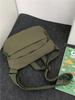 Comercio Exterior Transfronterizo Bolso de Hombro Casual de Nylon para Mujer 2025 Nuevo Simple Color Sólido Viaje Ciclismo Bandolera