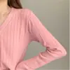 Cardigan de punto chic y rejuvenecedor para mujeres petite, primavera y otoño, estilo coreano chic, corte ajustado, favorecedor, estilo suave, top corto