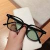 Gafas de sol para miopía estilo coreano para cara pequeña para mujer Verde Oscuro Populares Mismo estilo de Xiaohongshu Gafas de sol para hombre Fotografía callejera con protección UV