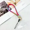Lanyard para teléfono móvil popular transfronterizo, cadena de muñeca, lanyard de lujo con diamantes de imitación, cuerda de mano corta de alta gama nueva con incrustaciones de diamantes, cuerda antipérdida