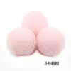 Ponto de fábrica 3cm cor poliéster bola de pelo joia borla pingente de bola de pelo diy chapéu alta elasticidade bola de pelo pequena