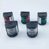 Luzes de bordo 12V para embarcações, luzes de popa, luzes de mastro para lanchas rápidas, luzes de navegação para iates, luzes de bordo vermelhas/verdes para bombordo e boreste, luzes de popa, luzes de sinalização LED.
