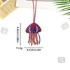 Parches Bordados de Camarones y Cangrejos Hechos a Mano de Comercio Exterior para Fundas de Teléfono, Dijes de Bolsos, Accesorios de Ropa y Parches DIY