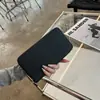 Cartera larga con cremallera de cuero genuino, piel de vaca de capa superior, monedero tipo clutch de gran capacidad, nuevo modelo 2026, monedero de estilo japonés