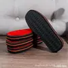 Suelas de zapato de ganchillo de felpa antideslizantes resistentes al desgaste tejidas a mano suelas de goma de tendón suelas gruesas suelas de zapatilla de algodón