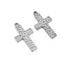 Colgante de Cruz Transfronterizo Europeo y Americano de Acero Inoxidable con Presión de Aceite, Colgante de Cruz Repujada, Accesorios de Joyería DIY