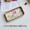 Bandeja Rectangular de Concha de Ratán Vietnamita para Frutas, Bandeja para Sala de Estar, Comedor, Cesta Organizadora de Almacenamiento de Lujo Ligero