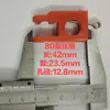 Tapa tipo 90, tapa tipo 130, tapa de presión, tapa de resorte, cabezal para accesorios de máquina de tejer de alta velocidad