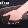 Nueva Cartera para Hombre Gran Capacidad de Negocios Portátil para Mano de Cuero Suave Casual Larga con Cierre Bolsillo Bolso para Hombre de Moda