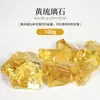 Difusor de Piedra de Cristal Natural Piedra Cruda de Sal Naranja Cristal Triturado Piedra de Aromaterapia Adorno Mineral Bloque de Sal Decoración de Piedra de Lana