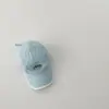 Sombreros Coreanos para Niños Qiu Nan Estilo Nuevo Ins Simple Letra Visera Protección Solar Gorra de Béisbol para Bebé Gorra de Béisbol de Secado Rápido