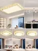 Luz principal da sala de estar com um toque de luxo leve, luminária de teto LED simples e moderna para o hall, luminárias para toda a casa de Guangdong Zhongshan