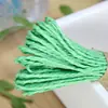 10m/laço corda de papel dupla camada monocromática cor palha de ráfia corda de papel palha linha trançada corda de papel palha dupla camada linha decorativa para chapéu de palha