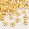 Colgante Mini Flor de Resina Adorno Colgante Colgante de Osmanthus Pulsera Pendiente Hecho a Mano DIY Joyería Cuentas Sueltas Accesorios Materiales Venta al por Mayor