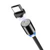 Atacado de Fábrica Cabo Magnético 1m/2m Um-Para-Três Cabo de Carregamento para Celular Adequado para Cabo de Dados Android Typec