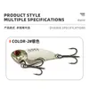 Doudou Metal VIB Señuelo de Pesca 5g7g10g12g14g Peso Pequeño y Placa Desnuda Menor con Almohadilla para Anzuelo Señuelo para Boca de Caballo Parcial