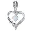 Pulseira Cruzada Pingente Coração Acessórios de Joia em Formato de Coração DIY Dia dos Namorados Pingente de Amor Colar Materiais para Tecelagem de Corda Feito à Mão