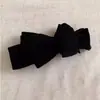 Pinza de Plátano de Gamuza Multicapa con Lazo Estilo Coreano Pinza Vertical para Cola de Caballo Pinza Retorcida para Mujer Otoño e Invierno