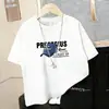 Ropa Infantil Camiseta de Manga Corta para Niños Estilo Verano 2026 Top Estampado Estilo Coreano para Niños Holgada Transpirable Versátil Camiseta