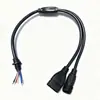 Um para Dois Dc5.5*2.1 À Prova D'água Fêmea para USB a Fêmea Cabo de Extensão à Prova D'água para Carro Tudo Incluído 0,20m