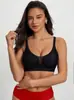 Sutiã push-up sem costura plus size europeu e americano com lindo design nas costas, peça única, fecho nas costas, top regata sem aro atacado