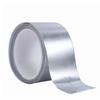 Protección de la superficie del bobinado de tuberías Resistente al fuego, al agua, a la humedad, resistente a altas temperaturas, cinta impermeable de papel de aluminio plateado, ignífuga, resistente al desgarro